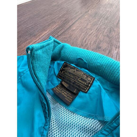Vintage Eddie Bauer Blue Windbreaker - Picture 3 of 9